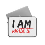I AM Worth It Laptop Sleeve