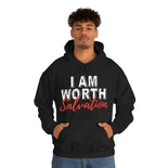 I AM Worth Salvation Hooded Sweatshirt
