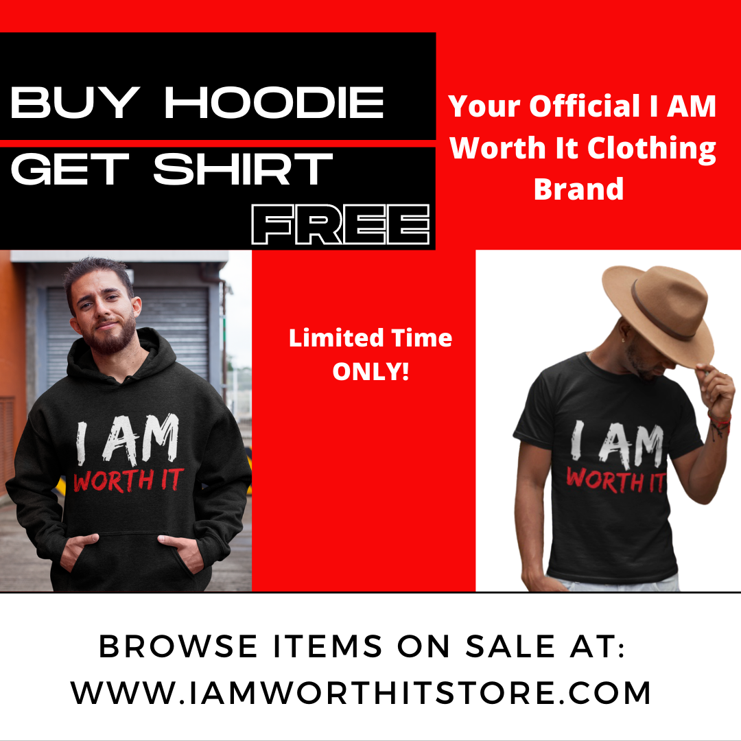 Buy a  Hoodie get a Shirt FREE (Men)