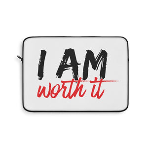 I AM Worth It Laptop Sleeve
